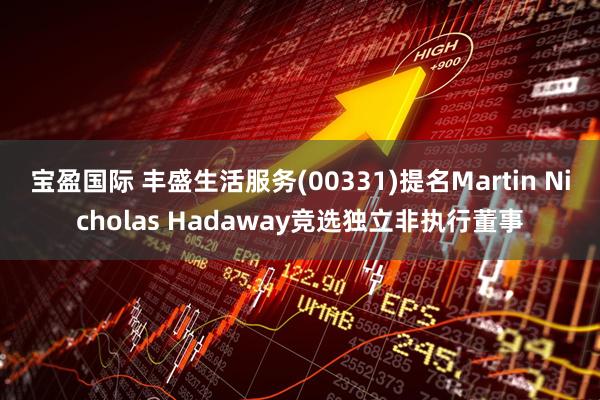 宝盈国际 丰盛生活服务(00331)提名Martin Nicholas Hadaway竞选独立非执行董事